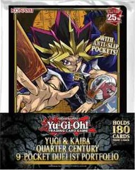 Yu-Gi-Oh! YUGI & KAIBA QUARTER CENTURY - 9PKT PORTFOLIO